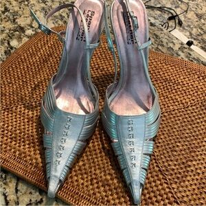 Sergio Zelcer  Sliver Pointed Toe Heels Size 8